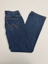 Wrangler Women  s  Cash  Cowgirl Cut Denim Jeans Size 9/10 x 32