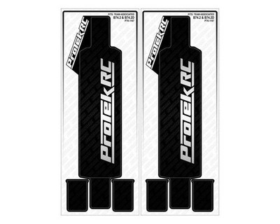 PROTEK RC Team Associated B74.2 & B74.2D Chassis Protector (2) (Black) / PTK-116