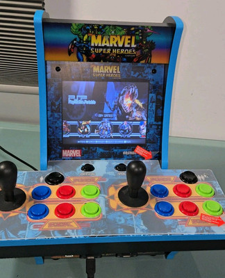 Arcade1Up Marvel Super Heroes Countercade - Custom with PC, SPEAKERS, READ!!