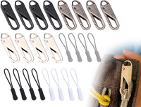 12 StüCk Metall ReißVerschluss Zipper Mit 12 StüCk Nylon Reissverschluss Zipper,