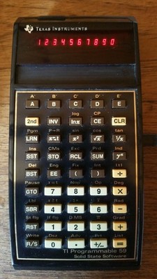 Texas Instruments TI 59 #3,4, zwei Stück Taschenrechner