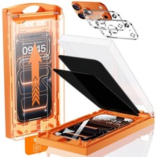 MRGLAS TOP 9H Glass 2 2 Packs for iPhone 17 Pro Max-6.9 Inch, Privacy