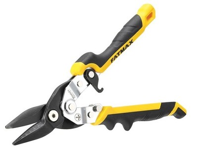 Stanley Tools - FatMax  Yellow Ergo Aviation Snips Straight Cut 250mm (10in)