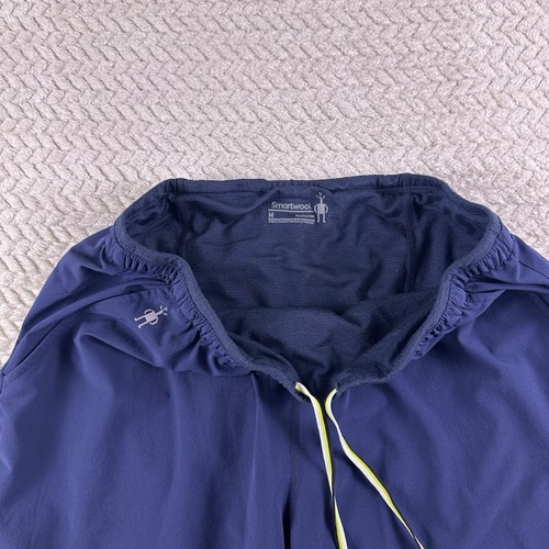 Smartwool Men's Merino Sports Lined 8”Shorts -Navy Blue- Medium - Picture 4 of 10