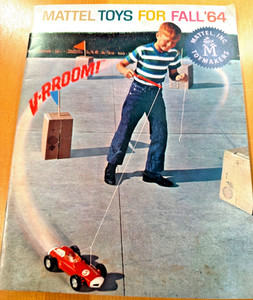 1964 MATTEL TOYS FOR FALL V-RROOM VAC-U-FORM BARBIE SALESMAN CATALOG VINTAGE