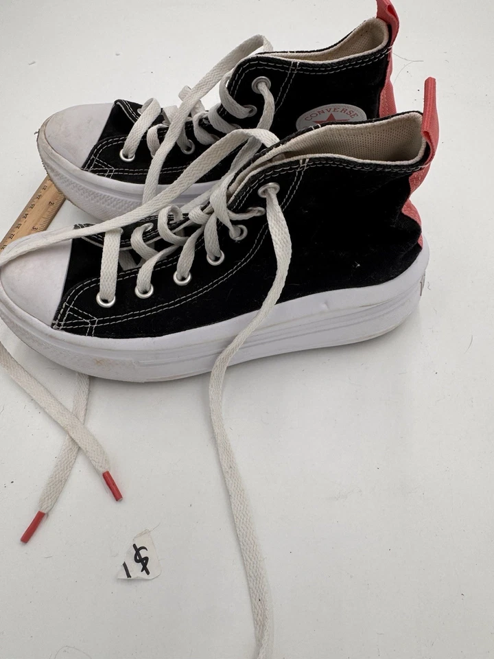 CONVERSE Chuck Taylor All Star Move Color Pop Plataforma ROSA Niño Talla 2 Foto 3 de 4