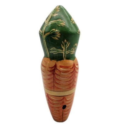 Nesting Dolls Vintage Vegetables Carrot Celery Garden Ladybug 9'' Not Complete 