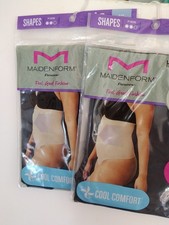2 Maidenform Flexees Shapewear Women’s Size 2XL High Waist Thong Soft Seamless