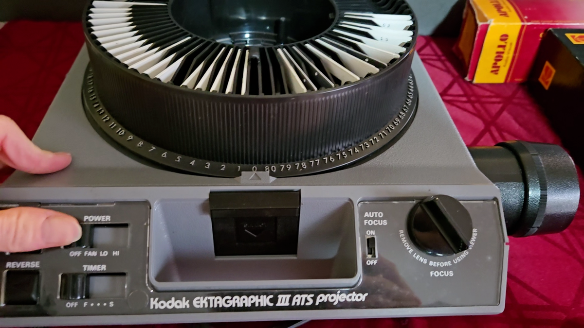 KODAK EKTAGRAPHIC III ATS Projector w/ Case | eBay