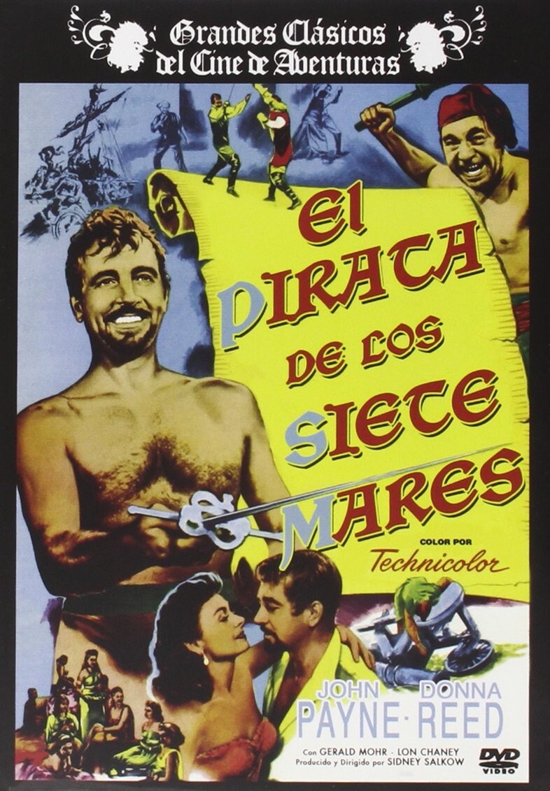 El pirata de los siete mares [DVD]