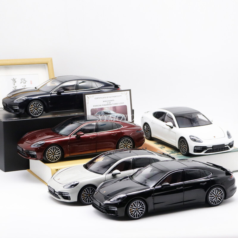 ミニカー　PORSCHE  Panamera tuarbo ブラック1/18 1/18 Minichamps Porsche Panamera Turbo S (Jet Black Metallic