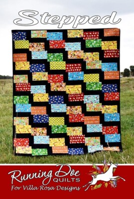 Stepped Quilt Pattern- A Fat Quarter Quilt