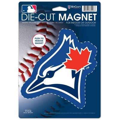 Toronto Blue Jays 6.25'' x 9'' Die Cut Logo Magnet [NEW] MLB Car Truck Fridge Auto