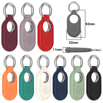For Samsung Smart Tag 2 Locator Keychain Pet Tag Keyring Silicone Carry Case