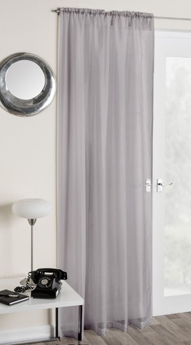 Plain Voile Curtain Panel Rod Pocket Slot Top FREE 1ST CLASS POST 36" -108" Drop - Picture 22 of 31