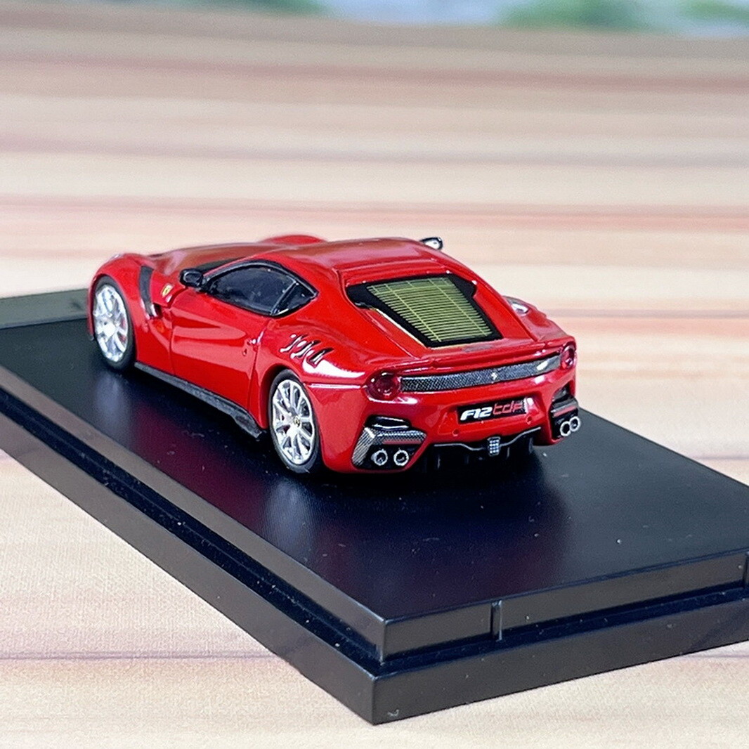 Stance Hunters 1/64 Ferrari F12 TDF Red Diecast Car Model