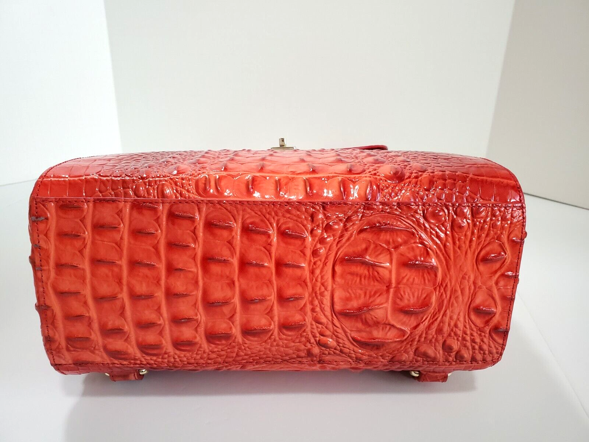 ?Brahmin Sadie Backpack Heat Melbourne Red Top Handle  display picture 2