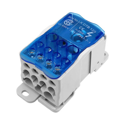Verteilerblock LK DTB 120 Klemmblöcke mit Schraubanschluss Verteilung Block 
