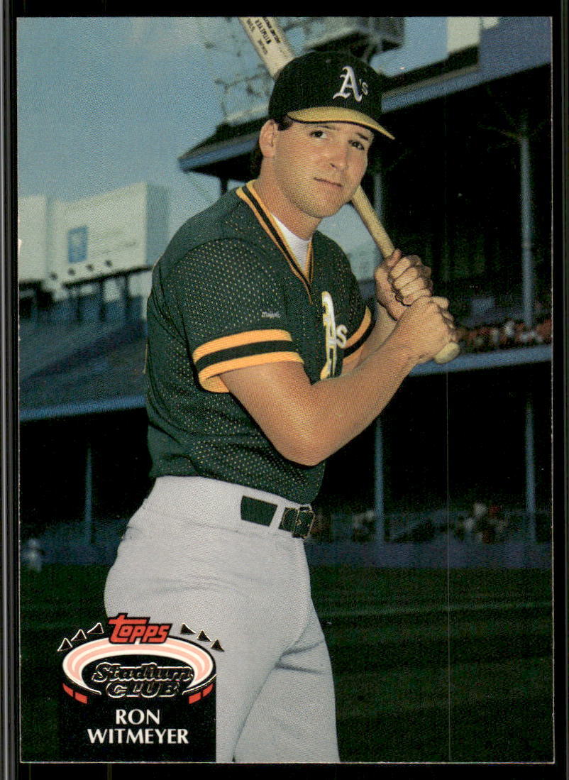1992 Stadium Club #435a Ron Witmeyer