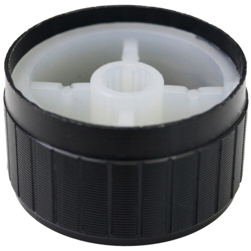 Schwarz Aluminium Verstärker/HiFi Steuerknöpfe - 6 mm Splined Loch - Push Fit - Bild 23 von 29