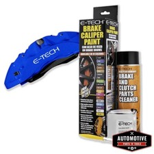 Cobalt Blue Gloss E-Tech Caliper Paint Kit Drums Hubs Engine Bay Car Van Lorry