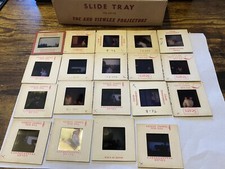 Vintage lot 19 1970's Slides -with Slide Tray  FREE SHIPPING 