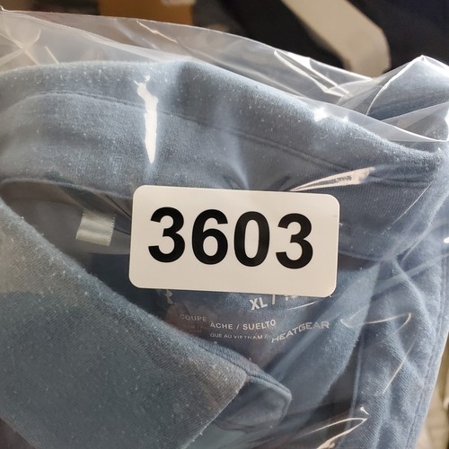 Chemise Under Armour homme XL Heatgear polo bleu décontracté col manches courtes  - Photo 10/10