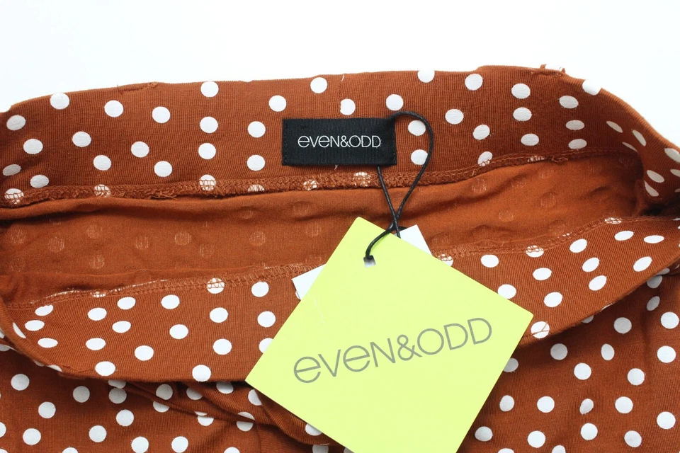 Even & Odd Rock Damen Klein mit Gürtel Gepunktet Mini Gummibund Brown - Bild 4 von 4