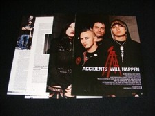 BLEEDING THROUGH magazine clippings from 2005
