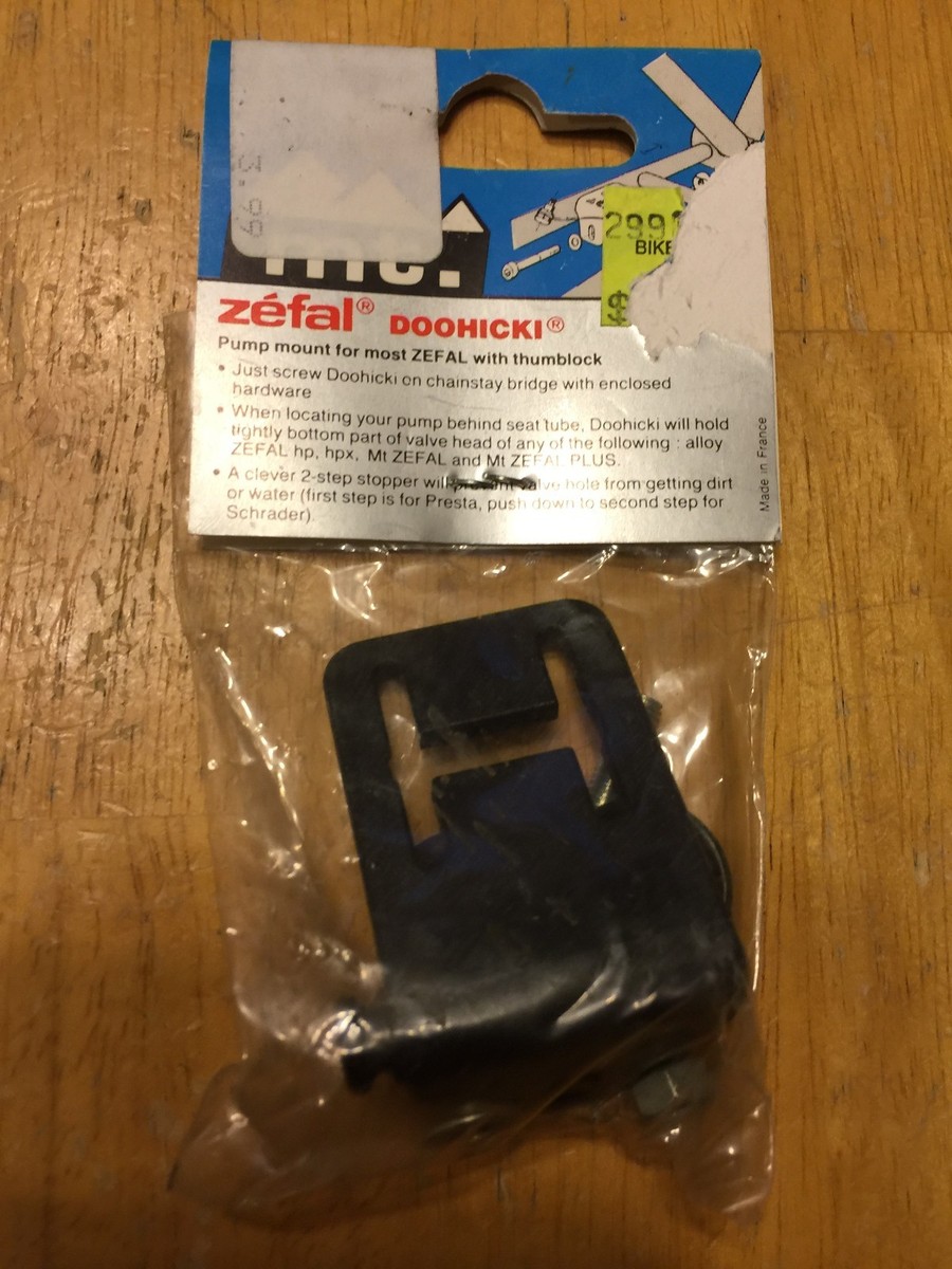 NOS Zefal Doohicki Bicycle Air Pump Holder