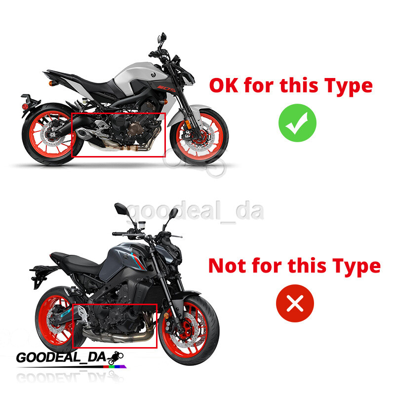 For Yamaha MT-09 Tracer FZ09 XSR900 FJ09 Full Exhaust Front Pipe