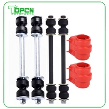 6pcs Front & Rear Sway Bar Link & Bushing Kit For 2006-2009 Mercury Mountaineer