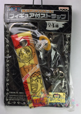 Luffy & Usopp - One Piece Jolly Rogers Crew Crossbones Figure Mascot Strap