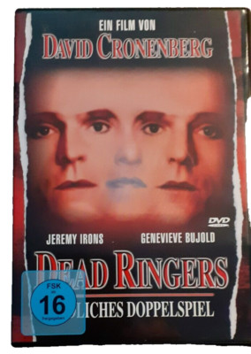 Dead Ringers Tödliches Doppelspiel DVD NEU David Cronenberg Jeremy Irons Bujold