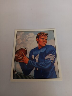 George Ratterman 1950 Bowman Reprint Football Card Yanks #121 | eBay