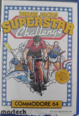 Brian Jack´s Challenge (Martech 1985) Commodore C 64 (Tape, Manual, Box) works