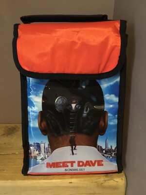 2008 20th Century Fox Eddie Murphy Meet Dave Film Erinnerungsstücke rot Brotzeittasche 