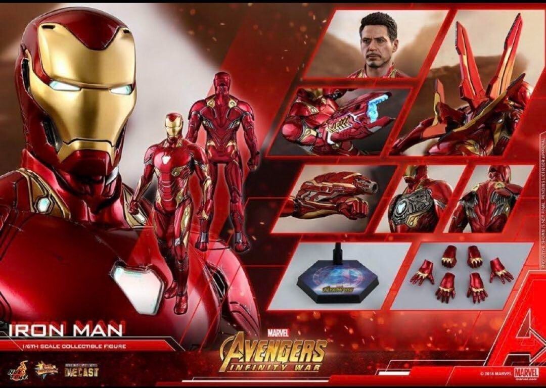 Avengers Infinity War Iron Man Mark L 50 MMS473D23 Figure