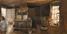 Andrew Wyeth: Wood Stove 22x30 Archival Quality Fine Art Print