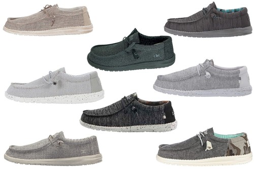 Gray, Beige Comfort Loafer Shoes 