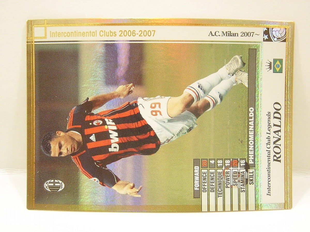 Panini WCCF 2006-07 LE Ronald Luís Nazário 1976 Brazil No.99 Panini WCCF 2006-07 LE Ronald Luís Nazário 1976 Brazil No.99