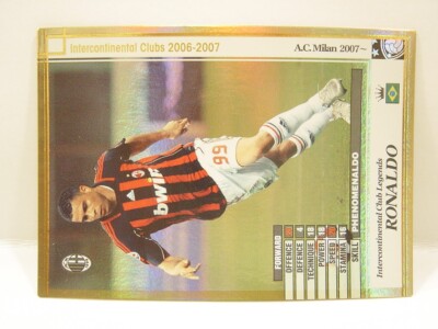 Panini WCCF 2006-07 LE Ronald Luís Nazário 1976 Brazil No.99 AC