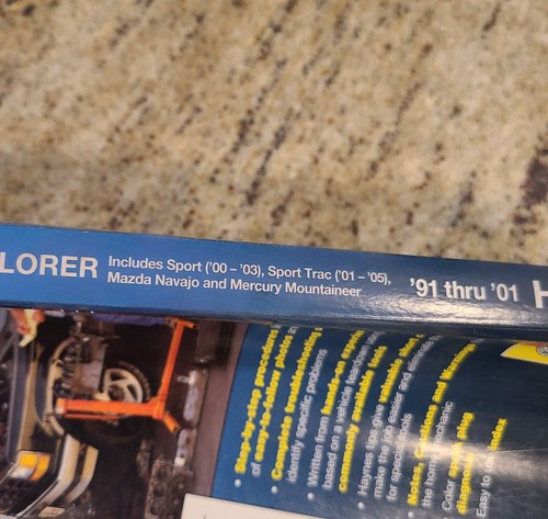 Ford Explorer Repair Manual 1991 1992 1993 1994 1995 1996 1997 1998 2000 2001 - Picture 11 of 13