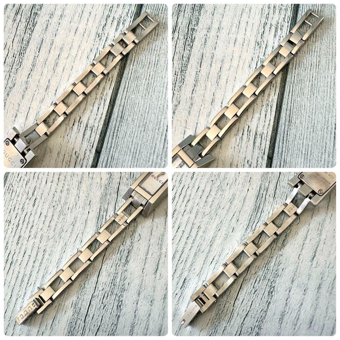 【動作OK】GUCCI グッチ 腕時計 110 シルバー 3P ダイヤ GUCCI Watch 110 Silver 3P Diamond Used From Japan Check