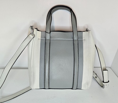 MARC JACOBS The Tag Tote Color-blocked The Tag Tote 21-Fog Gray Multi M0015093 - Picture 4 of 10