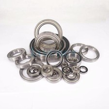 I.D 10mm-80mm ABEC1/ABEC3 Metal Shield/Rubber Seal Thin-wall Deep Groove Bearing