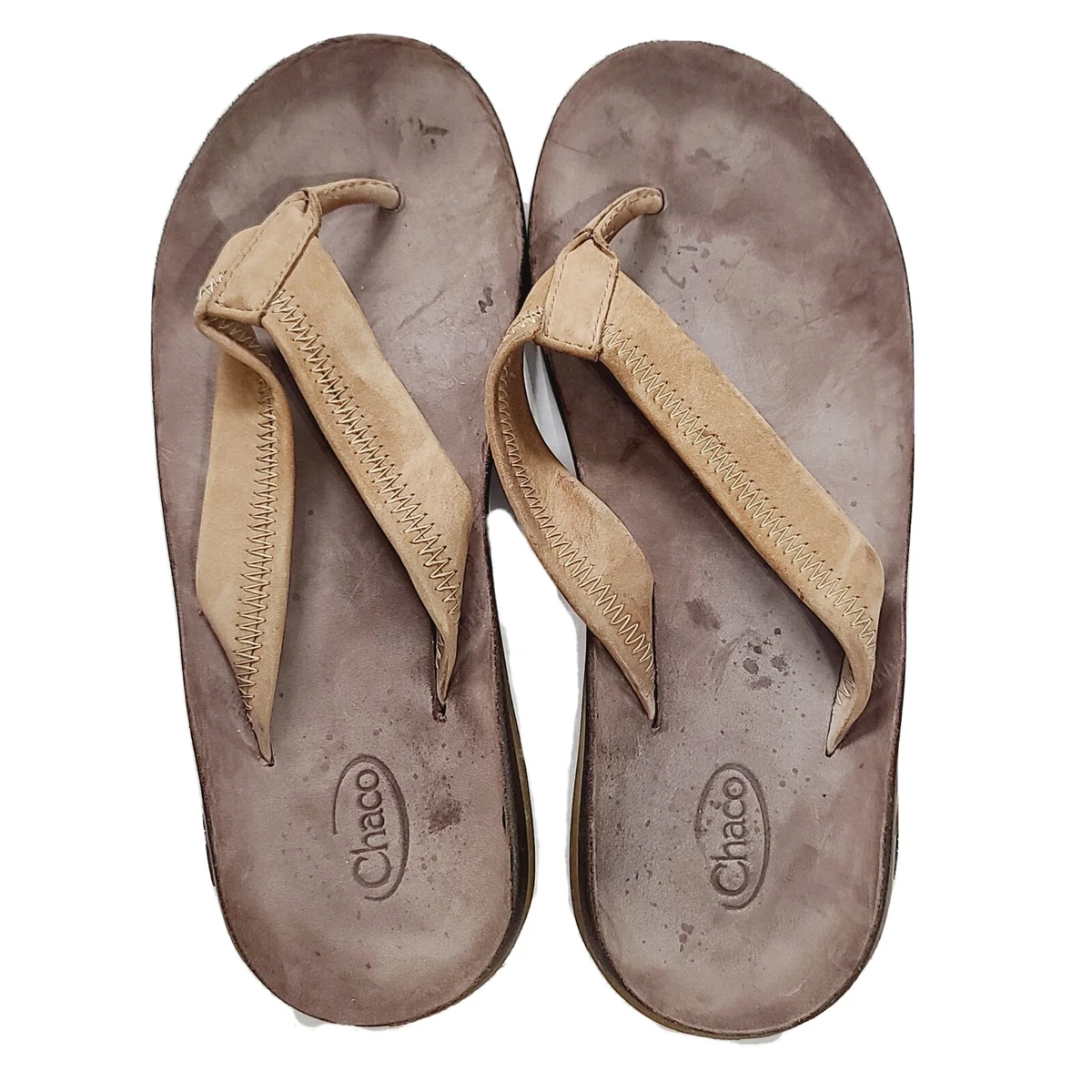 Chaco Brown Flip Flops for Men for sale | eBay display picture 1