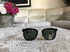 Authentic Vintage B L Ray Ban Gatsby Style 5 Black G15 Lense W0936..........NOS