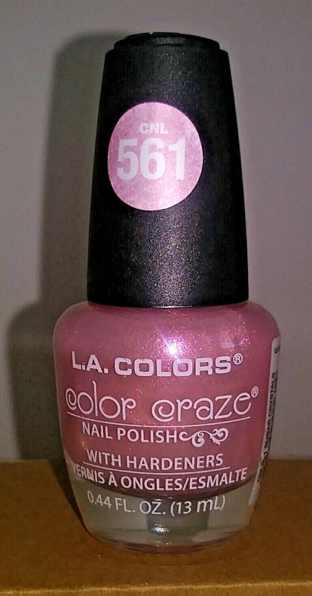 L.a. Colors Color Craze Nail Polish With Hardeners Cnp54 Tropical