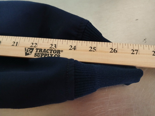 Navy Blue Jacket -Air Force size 44 Long USAF-Exceptional! - Picture 8 of 13